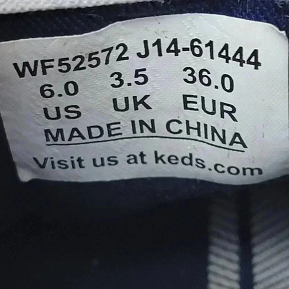 Keds Champion Double Decker Women Canvas Slip On Sneaker Shoe - 6 - Picture 9 of 9